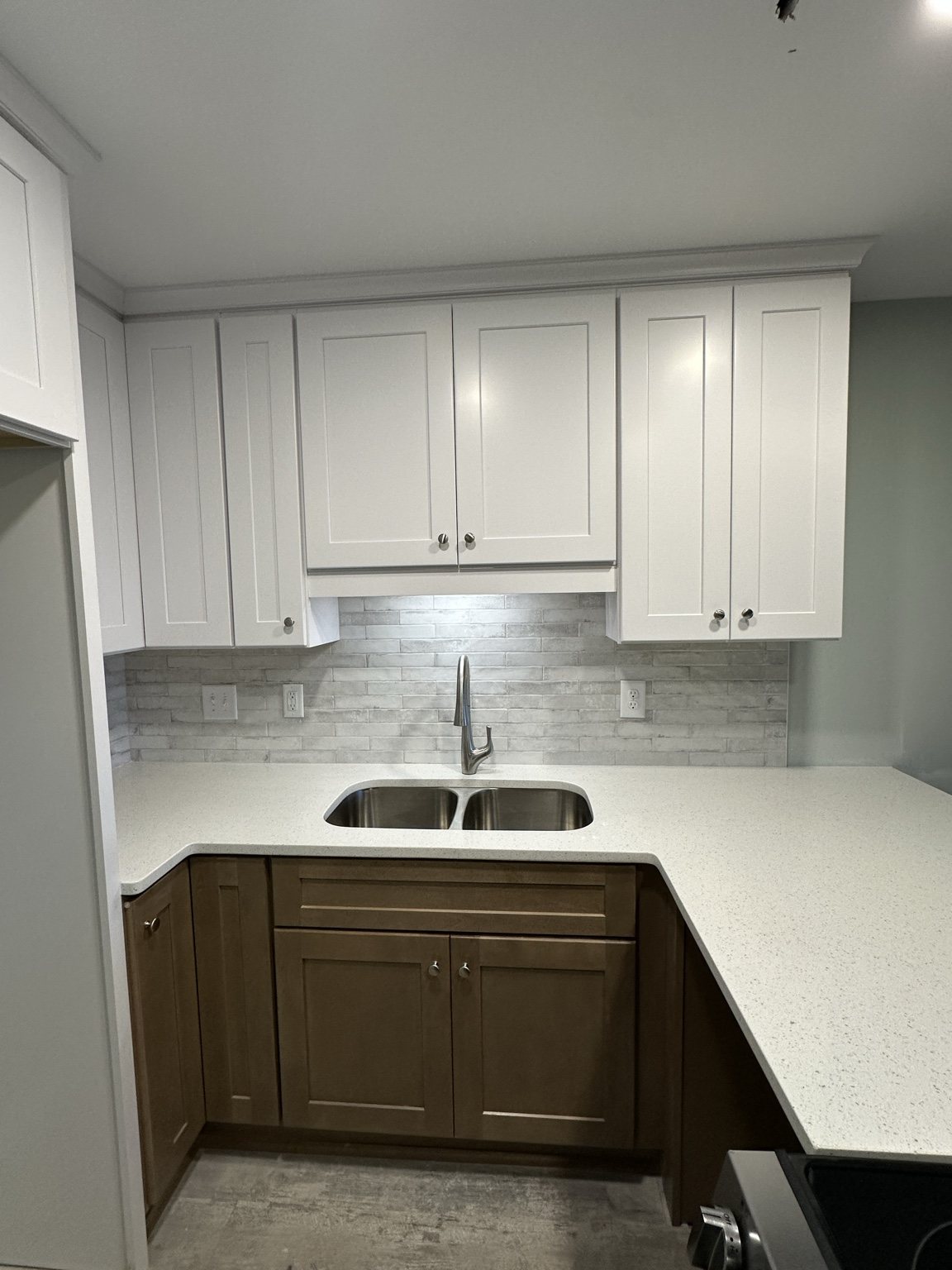 Tile installation project in Wilmington NC