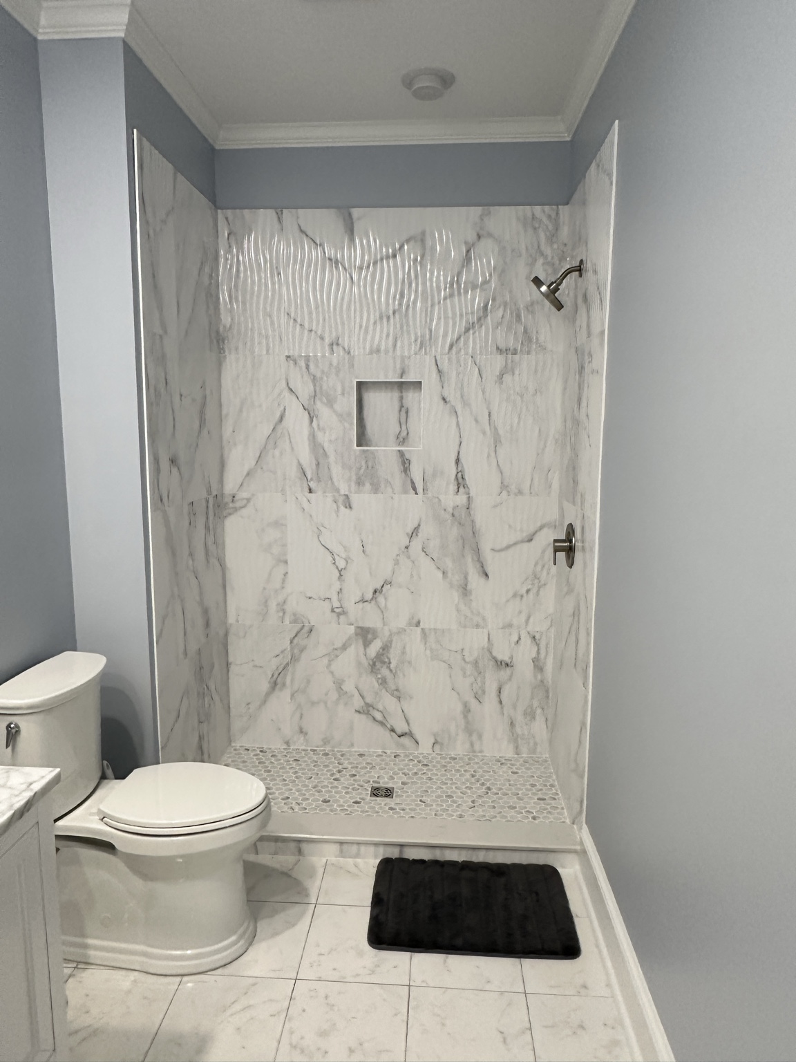 Tile installation project in Wilmington NC