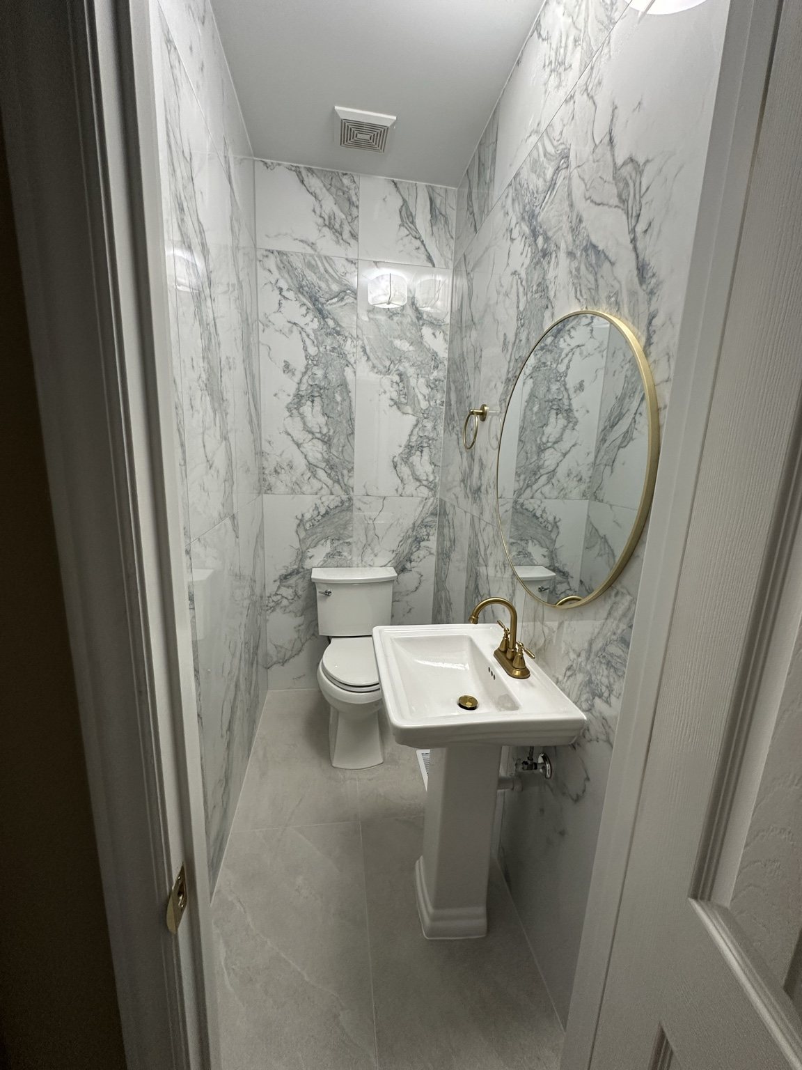 Tile installation project in Wilmington NC