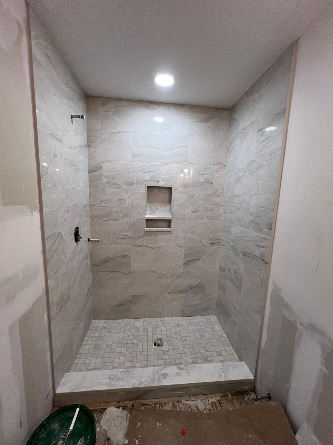 Tile installation project in Wilmington NC